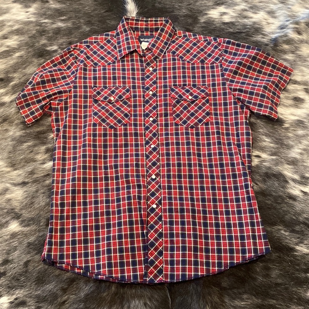 Wrangler Pearl Snap Short Sleeve Shirt